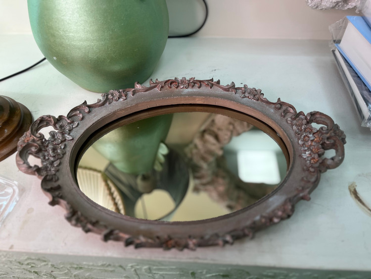 سینی دکوری کلاسیک دستهدار
